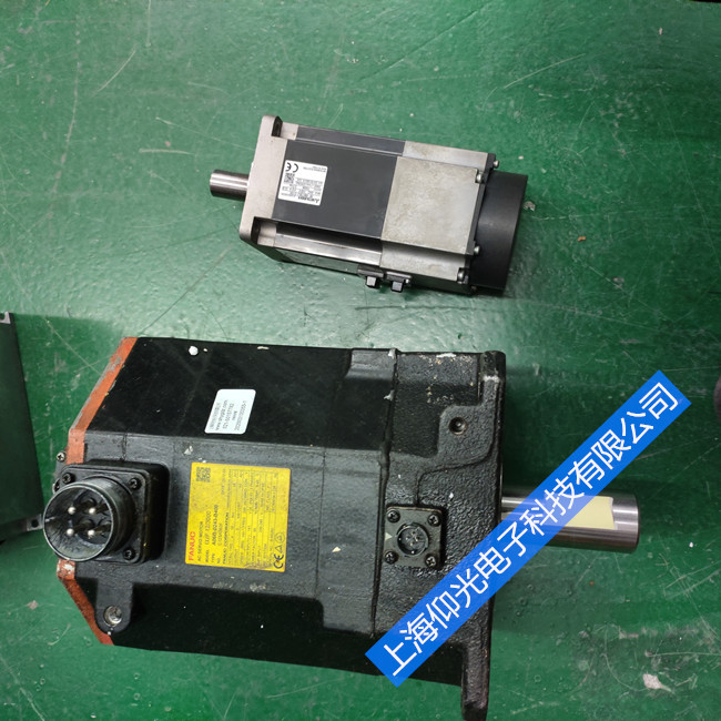 法那科伺服電機(jī)維修發(fā)那科x軸伺服電機(jī)剎車(chē)卡死/剎車(chē)磨損維修更換案例(法蘭克)