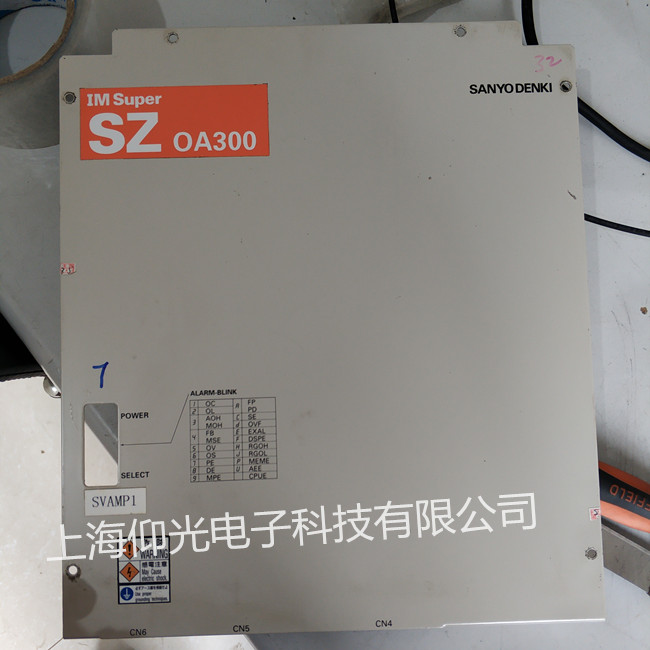 兄弟機(jī)床A00系統(tǒng)Z軸三洋電機(jī)驅(qū)動器維修 PY9A050U0XXXC06顯示報警