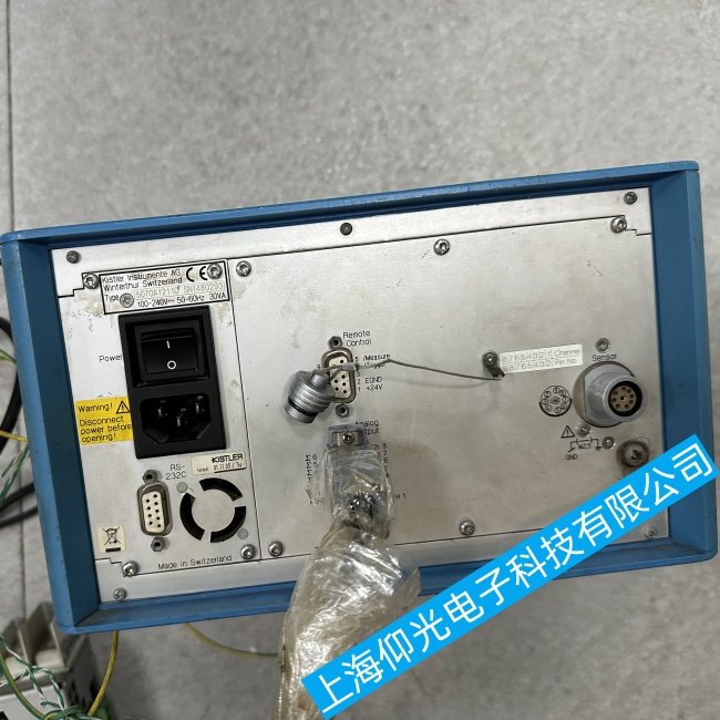 KISTLER奇石樂電荷放大器5070A12110顯示內容異常故障維修公司哪家好