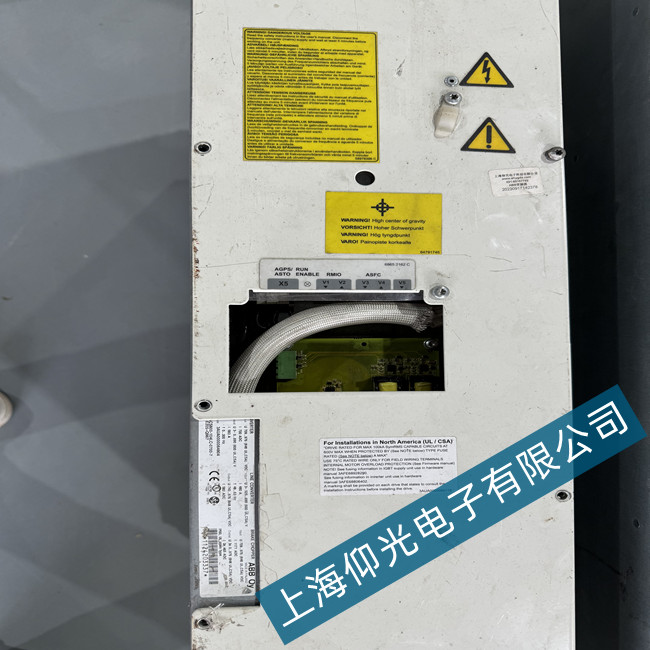 安徽合肥ABB變頻器ACS800報FF34報警代碼指電機辨識仰光出品